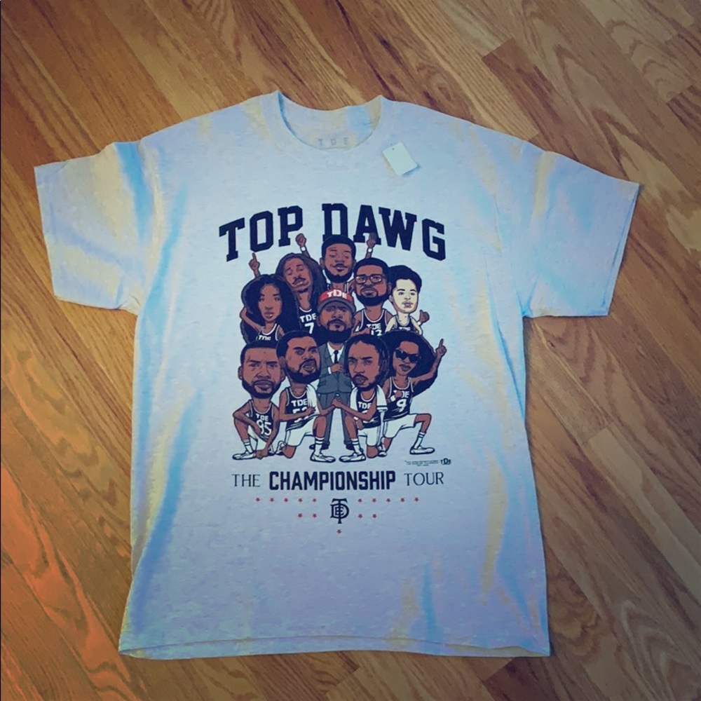 New With Tags Top Dawg The Championship Tour Tee